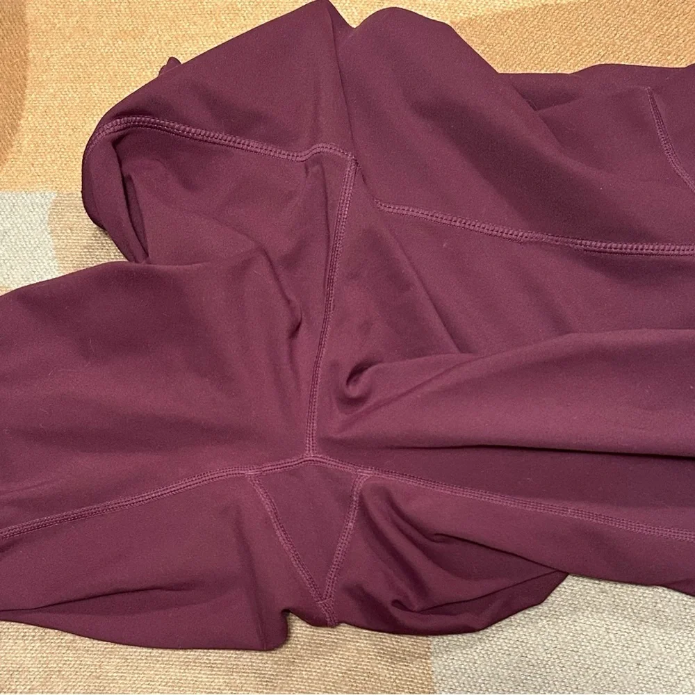 Fabletic purple leggings with cinch length, M - Picture 6 of 9